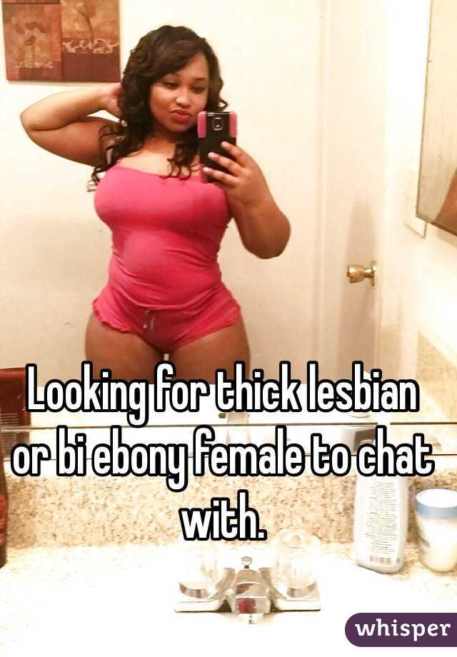 Thick Ebony Lesbian